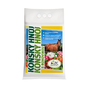 Koňský hnůj s rohovinou 3 kg