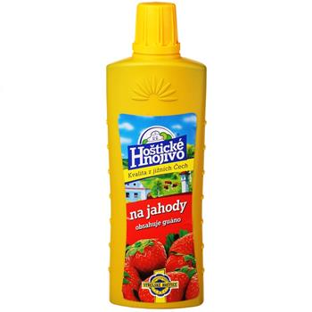 Hoštické hnojivo na jahody s guánem 500ml