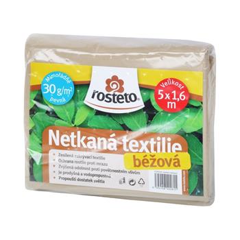 Neotex béžový 5x1,6m netkaná textilie