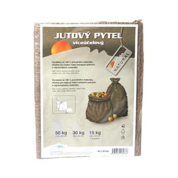 Pytel jutový s úvazkem 15kg