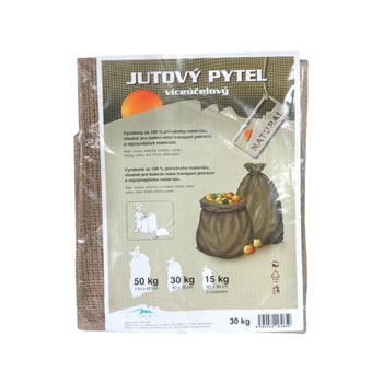 Pytel jutový s úvazkem 30kg