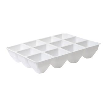 Deska sadbová 12 pro minipařeniště bílá 22,5cm