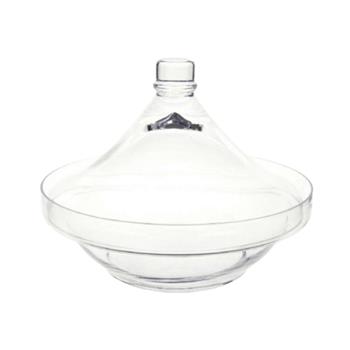 Miska kulatá s poklopem FOX sklo 23cm