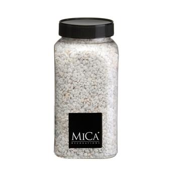 Granulát dekorační v dóze bílý 650ml