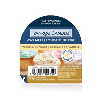 Vosk YANKEE CANDLE 22g Vanilla Cupcake