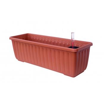 Samozavlažovací truhlík SIESTA LUX 60cm terakota