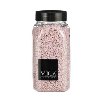 Granulát dekorační v dóze růžový 650ml