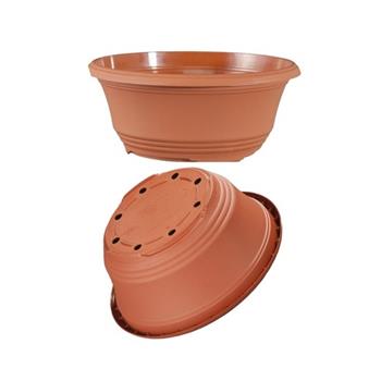 Miska pěstební T 17cm plast terakota