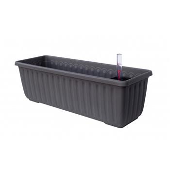 Samozavlažovací truhlík SIESTA LUX 40cm antracit
