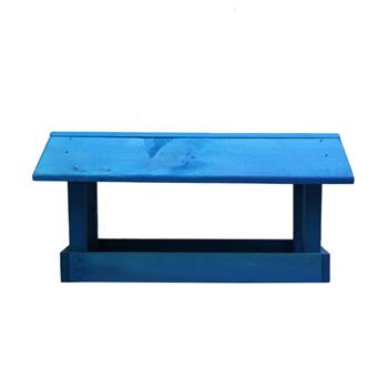 Krmítko velké dřevěné modré 40cm