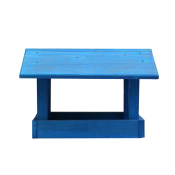 Krmítko malé dřevěné modré 29cm