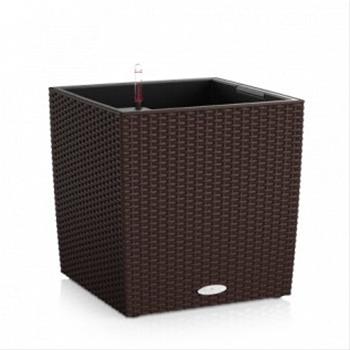 Květináč TREND CUBE Cottage komplet set moka 50cm