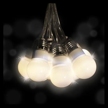 Žárovky svítící 10ks/50LED teplá bílá