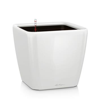 Květináč QUADRO LS komplet set 35cm bílá