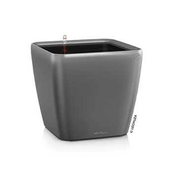 Květináč QUADRO LS komplet set 35cm antracit