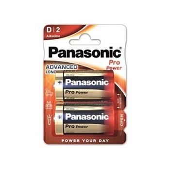 Baterie Panasonic D ProPower Gold 1,5V 2ks