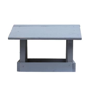 Krmítko malé dřevěné šedé 29cm