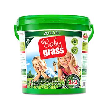 AROS travní směs BABY GRASS kbelík FAMILY