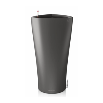Květináč DELTA komplet set 30cm antracit