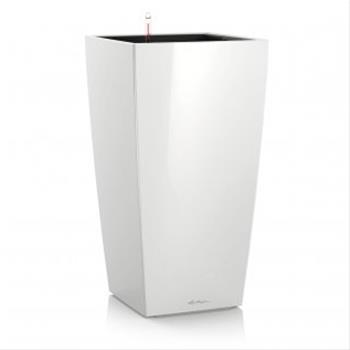 Květináč CUBICO komplet set bílá 30cm