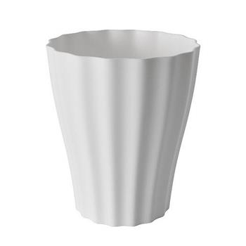Obal orchidej OLA plast 13cm bílá
