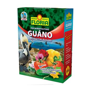 Guáno s mořskými řasami FLORIA 0,8 kg