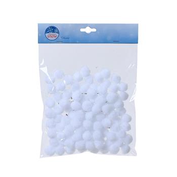 Kulička pěnová bílá 2ks/80ks