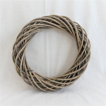 Věnec proutí šedá 24cm