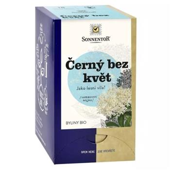 Čaj bylinný BIO květ černého bezu porcovaný 20g