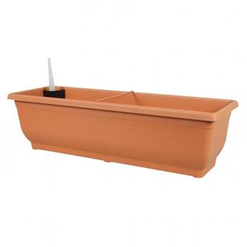 Truhlík samozavlažovací TORENIE plast 50cm terakota