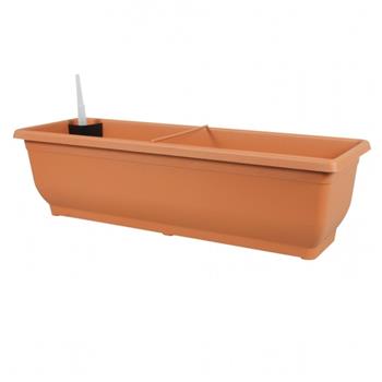Truhlík samozavlažovací TORENIE plast 60cm terakota