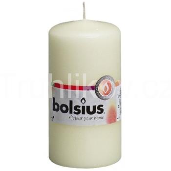 Válcová svíčka 12cm BOLSIUS slonová kost