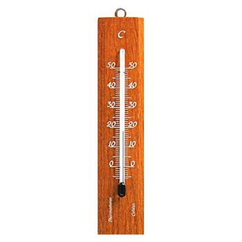 Teploměr pokojový lihový 140mm rustikální dub