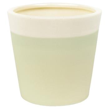 Svícen na votiv YANKEE CANDLE Pastel Hues Green keramika