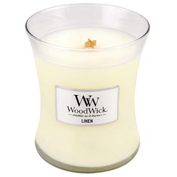 Vonná svíčka WoodWick Čisté prádlo 275g