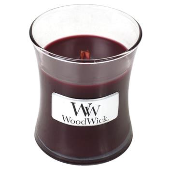 Vonná svíčka WoodWick Černá třešeň 85g