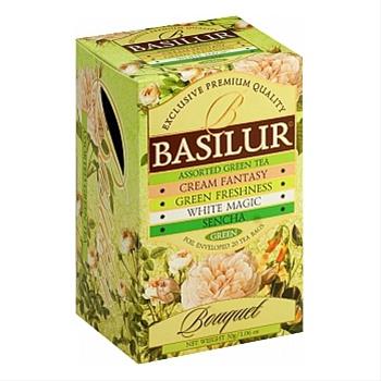 Čaj Basilur Green Bouquet 20x1,5g