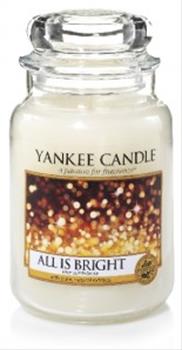 Svíčka YANKEE CANDLE 623g All is Bright