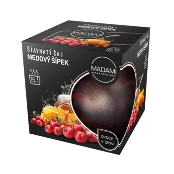 Madami Šťavnatý čaj medový šípek 520ml