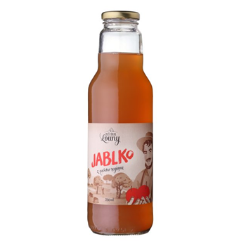 Mošt jablko 750ml Moštárna Louny