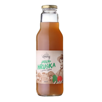 Mošt jablko-hruška 750ml Moštárna Louny