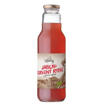 Mošt jablko-červený rybíz 750ml