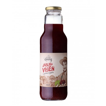 Mošt jablko-višeň 750ml Moštárna Louny