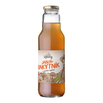Mošt jablko-rakytník 750ml Moštárna Louny
