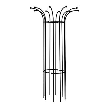 Opora/ochrana stromu NERETVA kruhová kovová černá 120cm