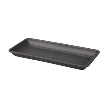 Podmiska pod truhlík ATHINA plast antracit 100x43cm