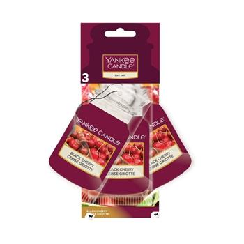 Papírová visačka YANKEE CANDLE CLASSIC Black Cherry 3ks