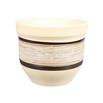 Květináč MONARDA drápaný pruh 28cm