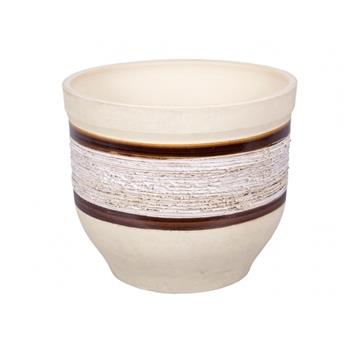 Květináč MONARDA drápaný pruh 16cm