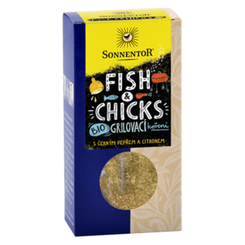 Fish & Chicks - grilovací koření BIO 55g